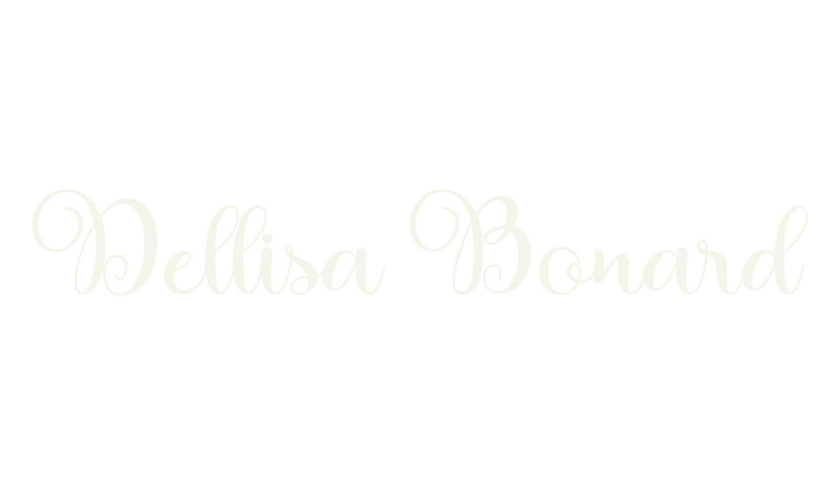 Dellisa Bonard, pretty font preview