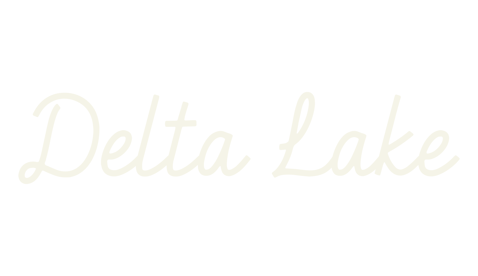 Delta Lake, 80s font preview