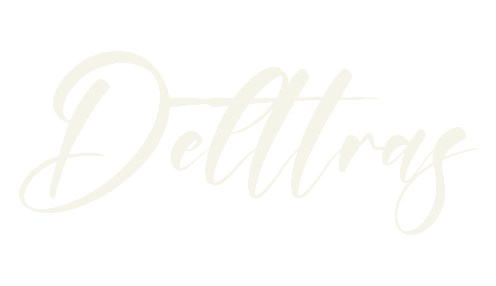 Delttras, script font preview