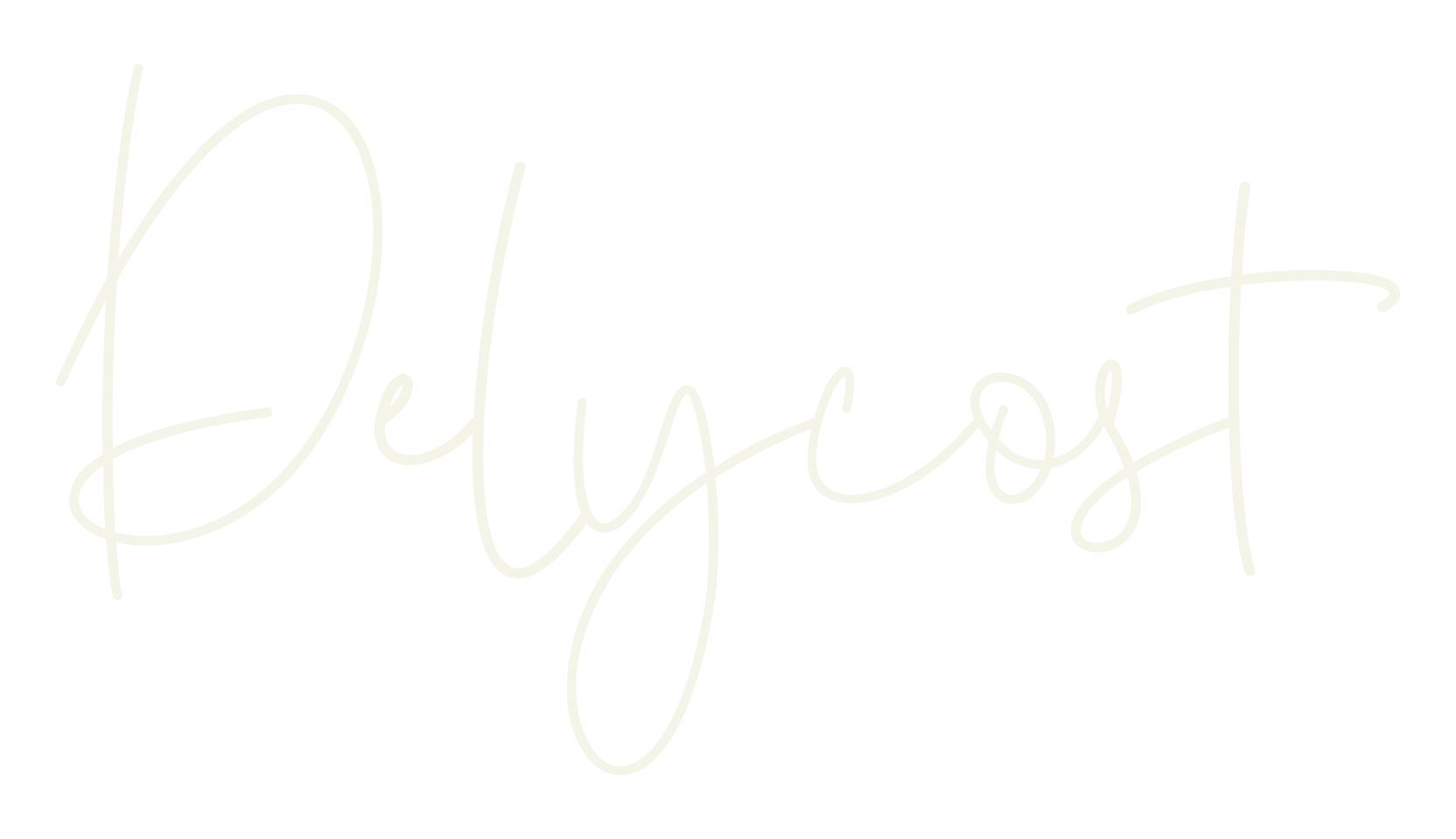Delycost, fashion sign font preview