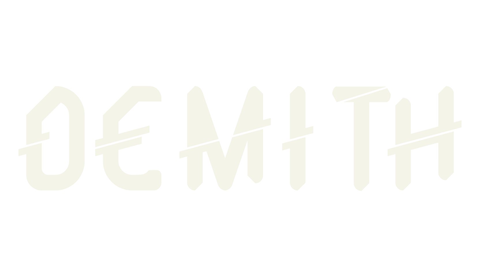 DEMITH, sports font preview