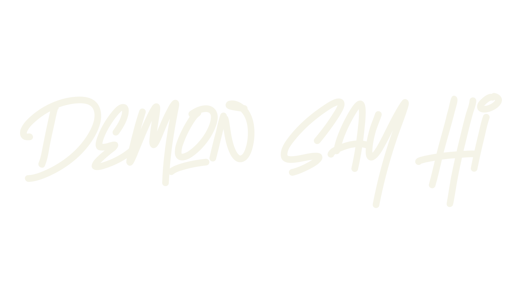Demon Say Hi, graffiti font preview