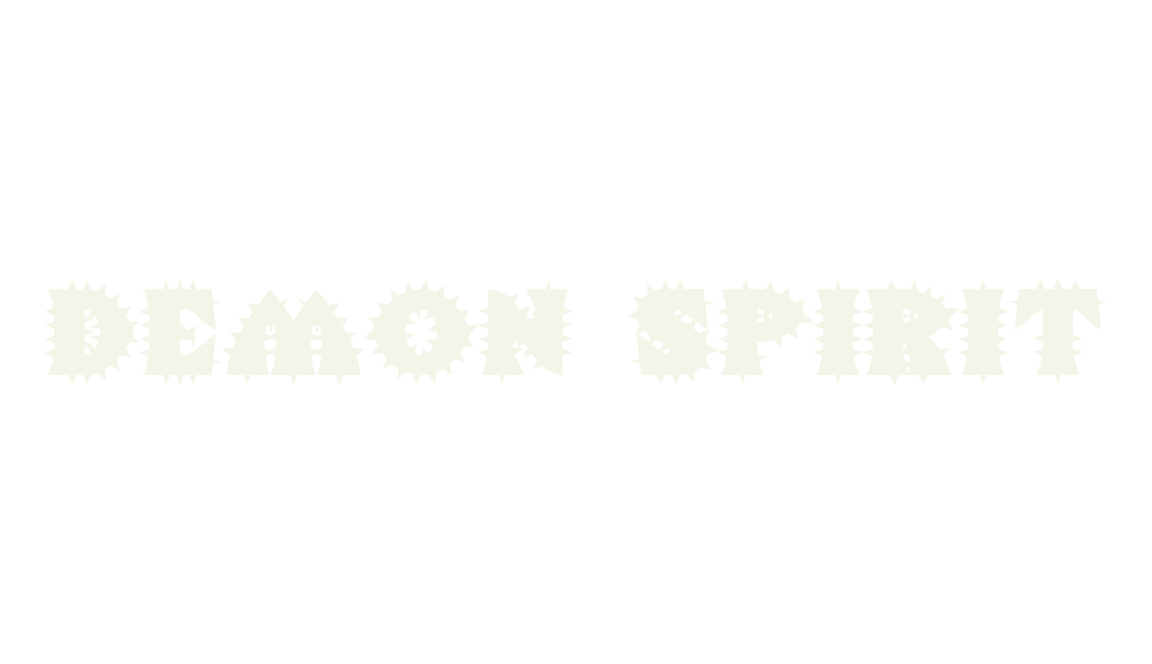 Demon Spirit, cool font preview
