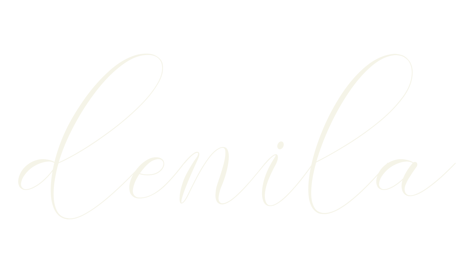 denila, calligraphy font preview