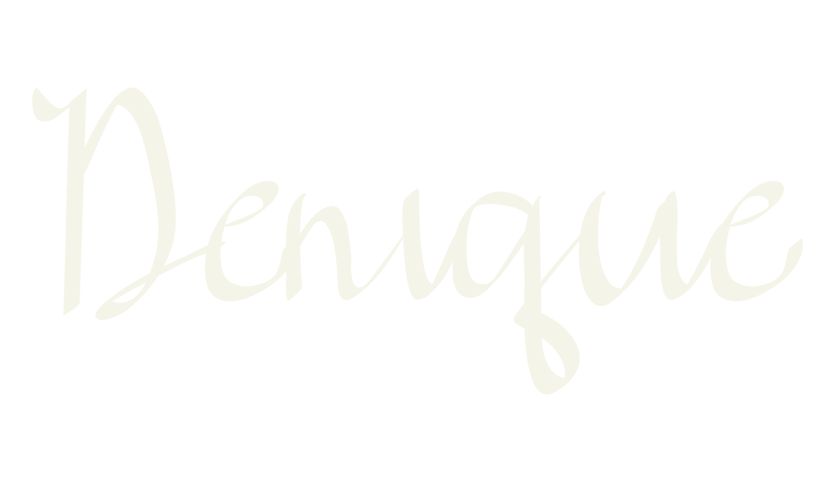 Denique, scary font preview