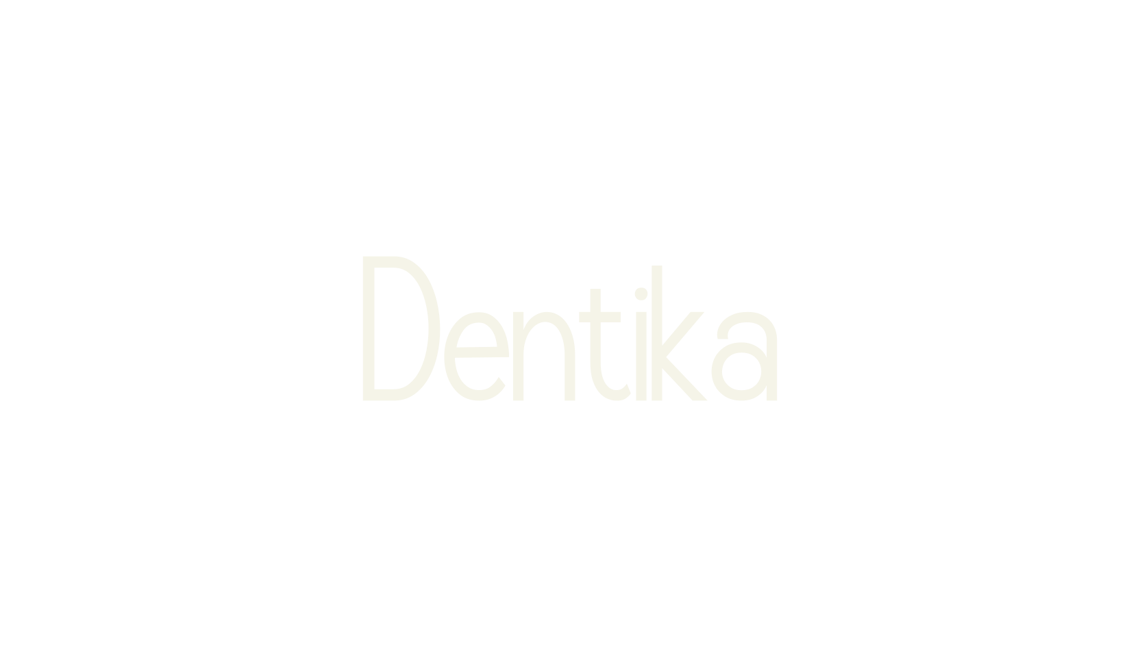 Dentika, typewriter font preview