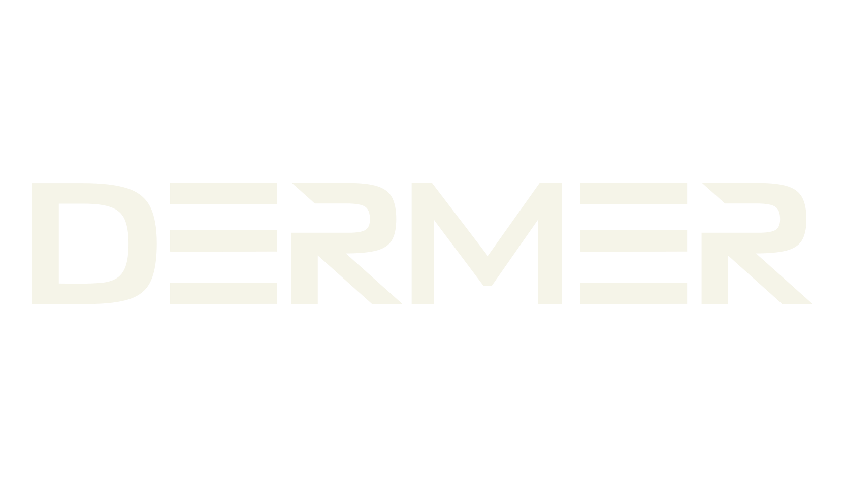 DERMER, sans serif font preview