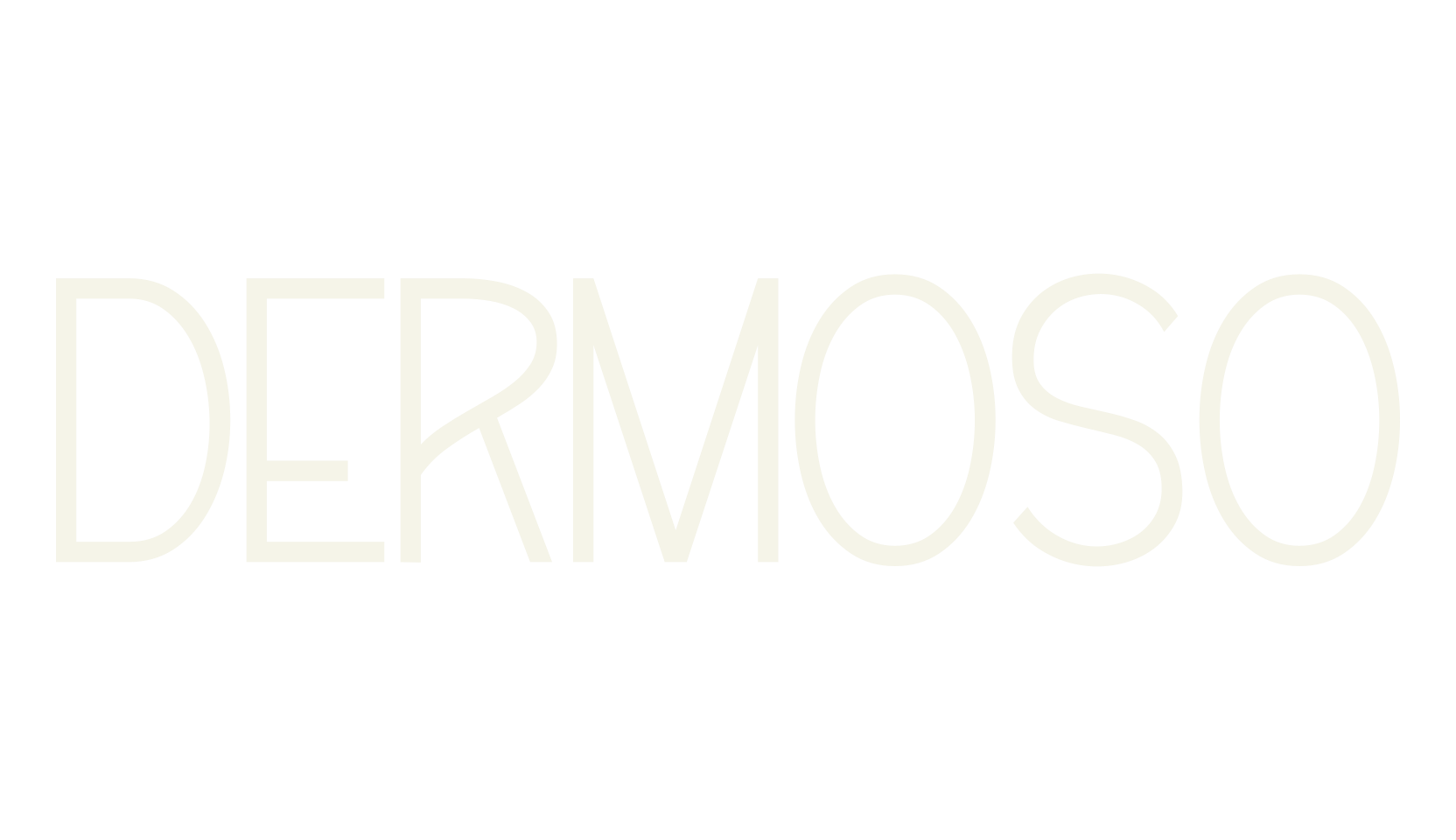 DERMOSO, procreate font preview