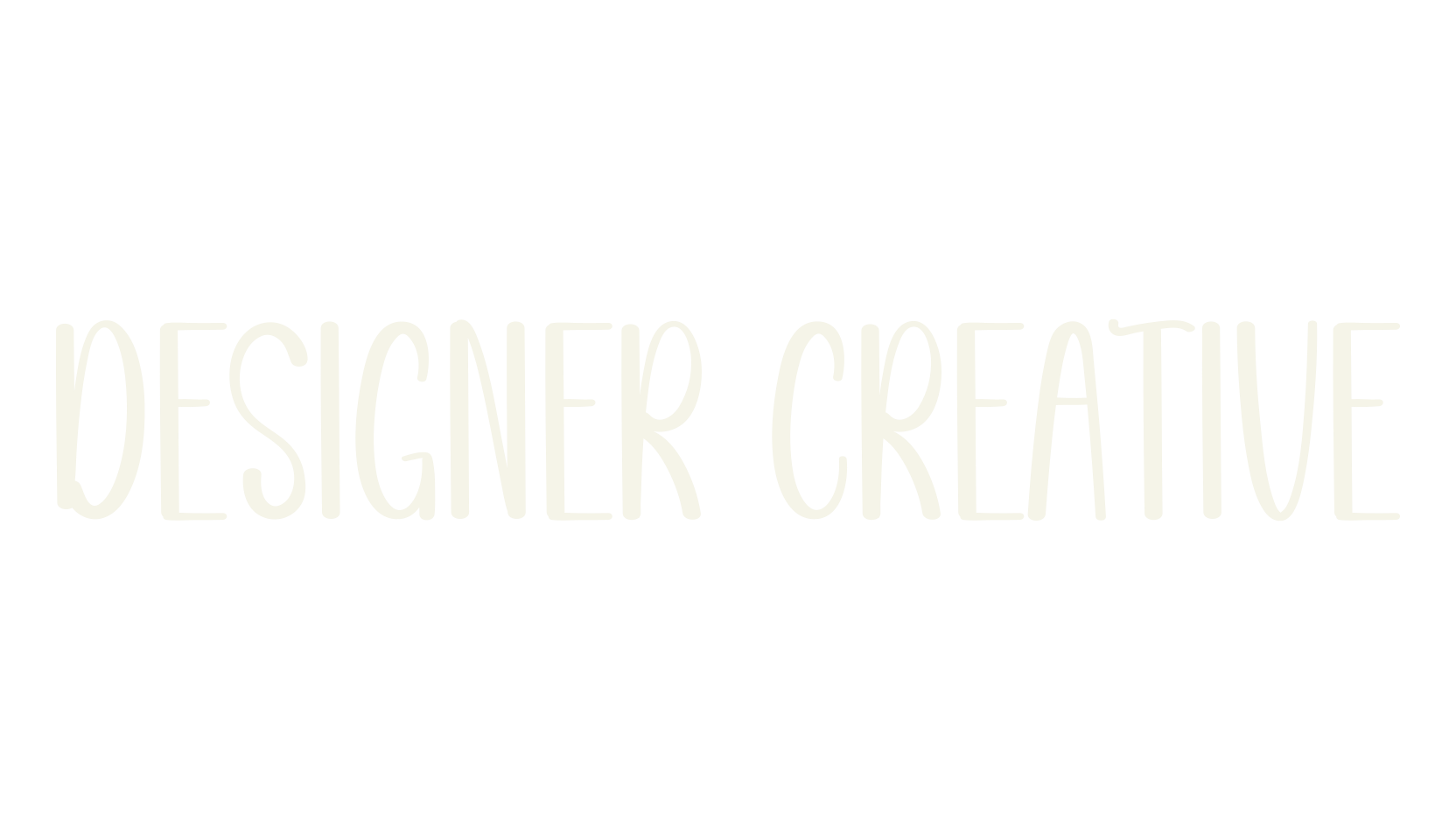 Designer Creative, fashion script font preview