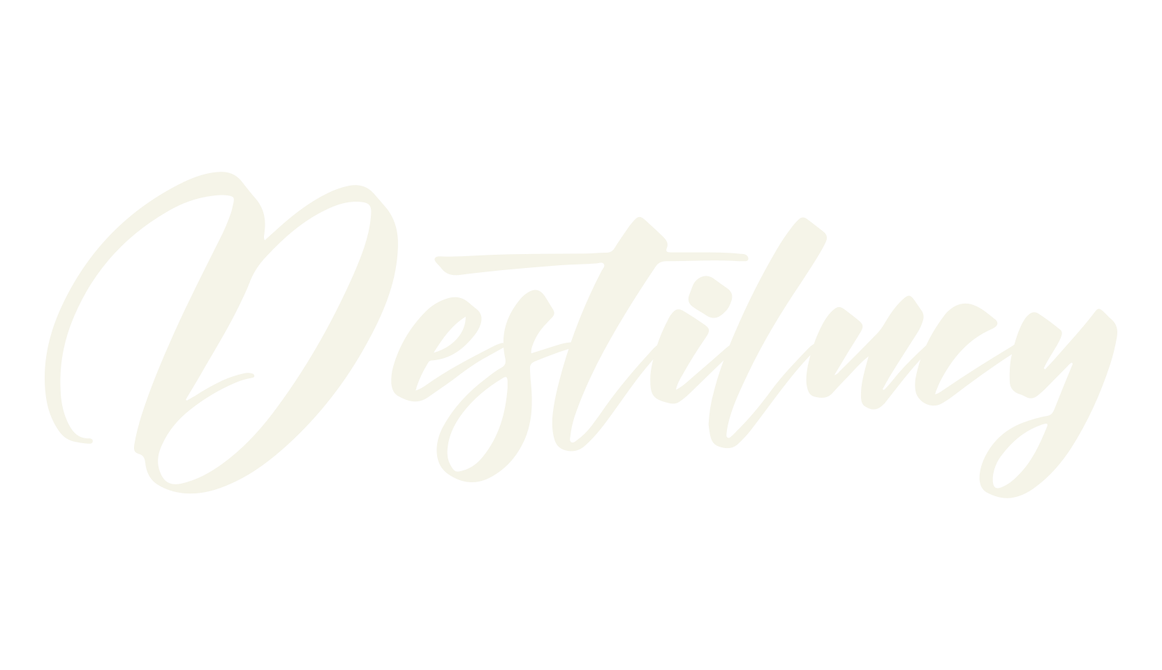 Destilucy, script font preview