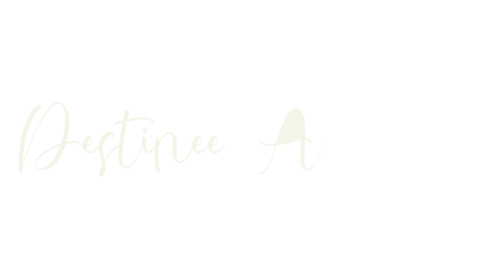 Destinee Athena, calligraphy font preview