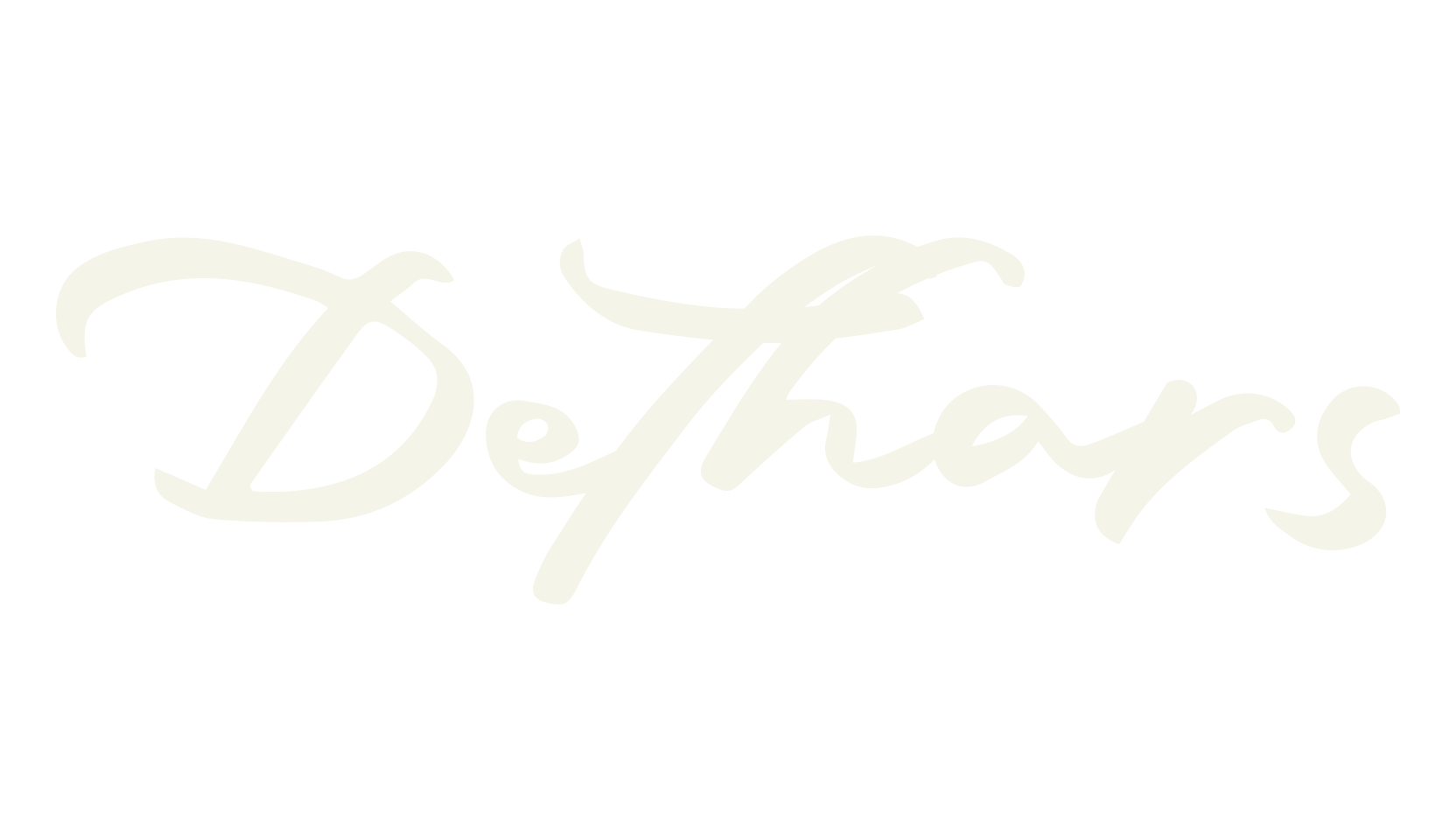 Dethars, script font preview