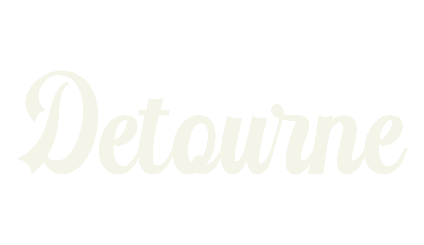 Detourne, baseball font preview