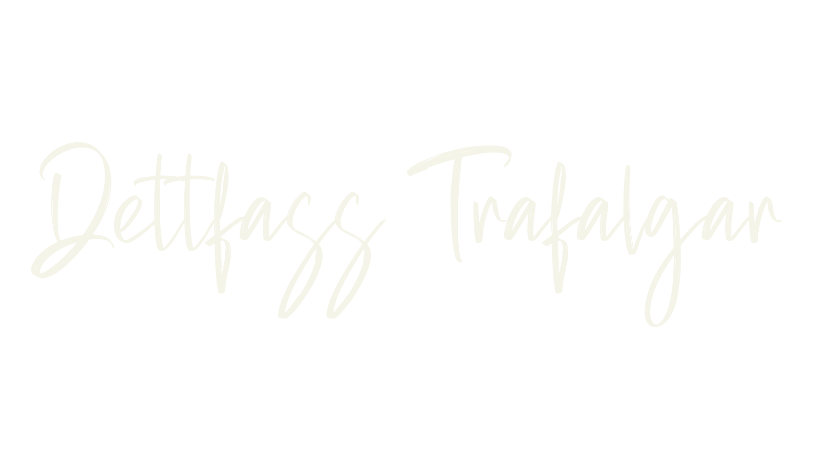 Dettfass Trafalgar, tattoo font preview