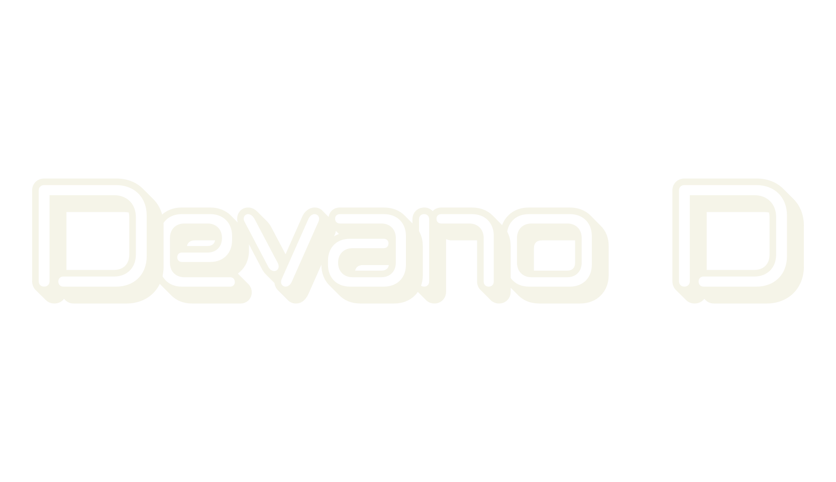 Devano 3D, 3d font preview