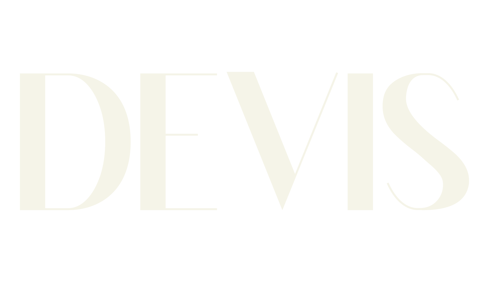 DEVIS, typewriter font preview