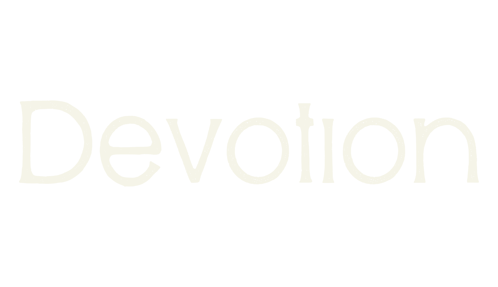 Devotion, sans serif font preview