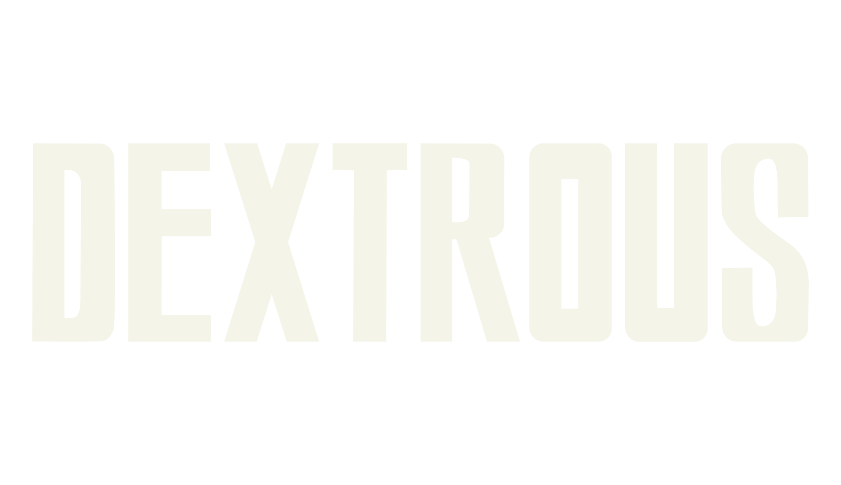 DEXTROUS, sans font preview