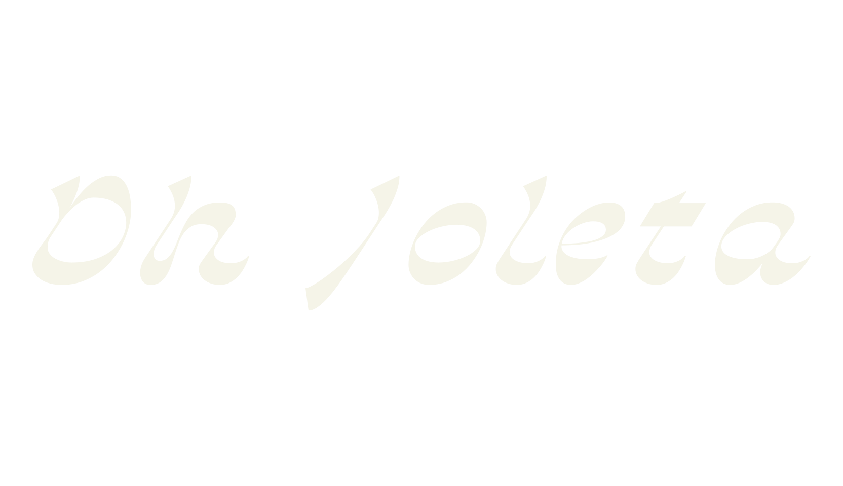Dh Joleta, calligraphy font preview