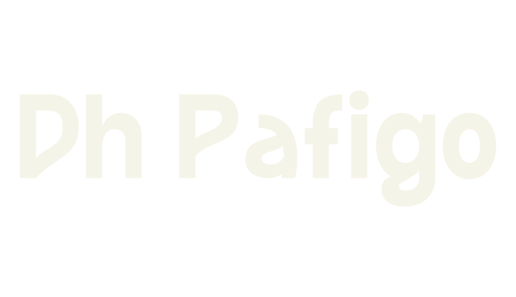 Dh Pafigo, creative font preview