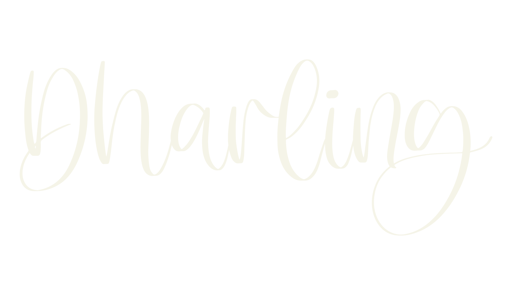 Dharling, antique font preview