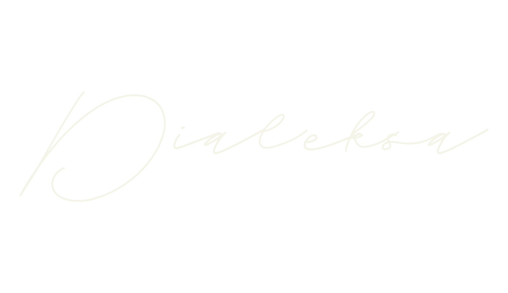 Dialeksa, monoline font preview