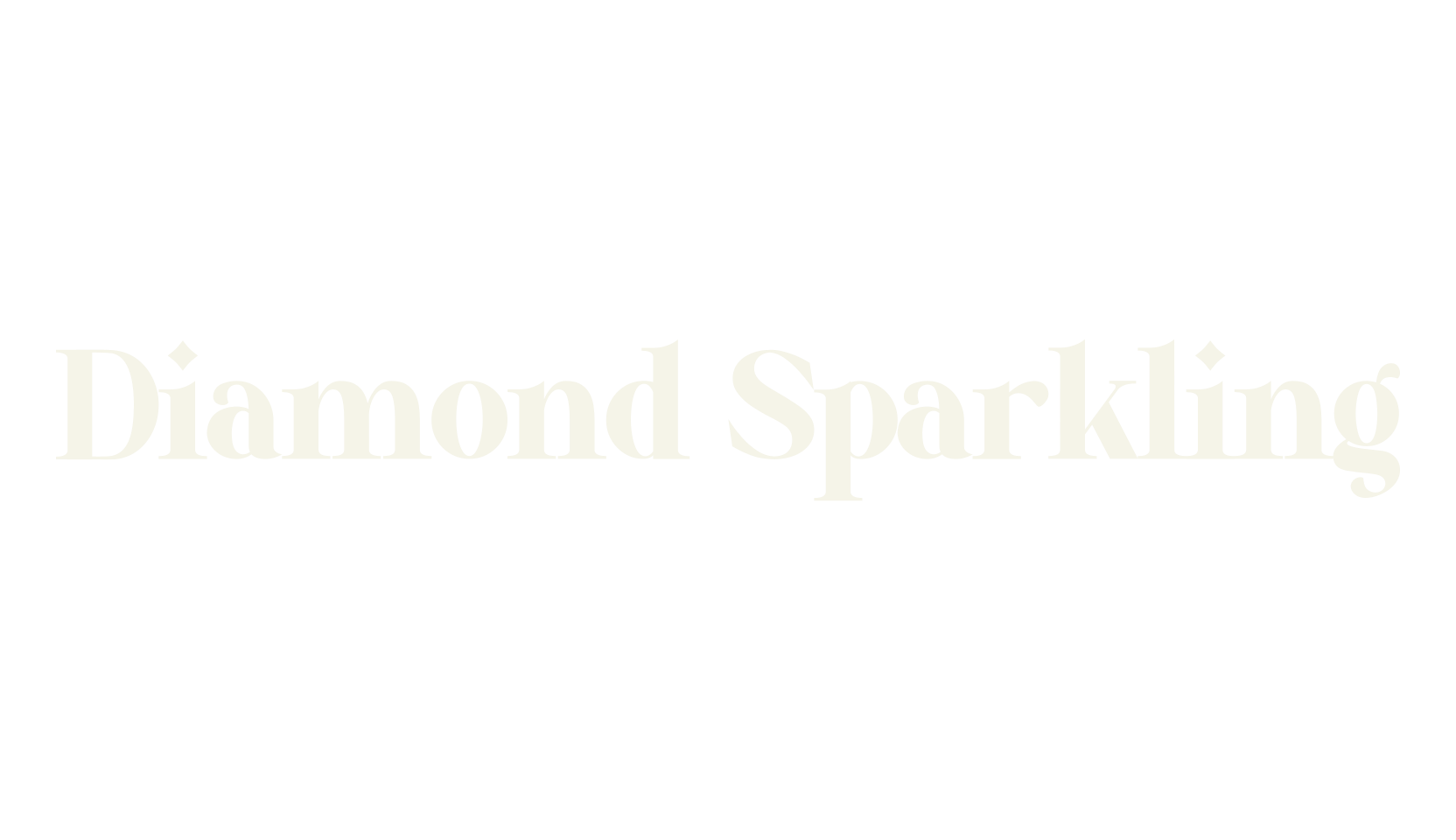 Diamond Sparkling, serif font preview