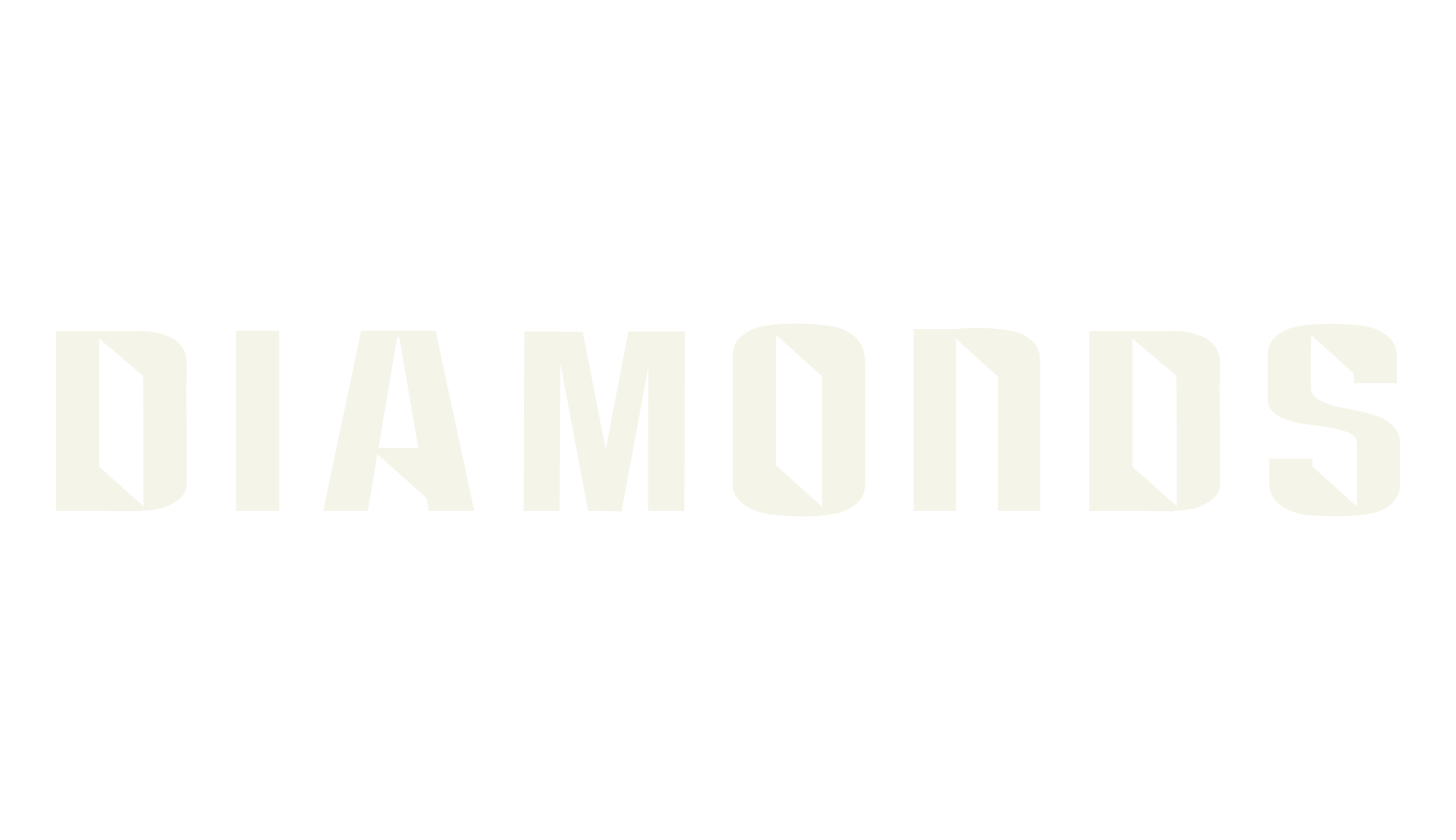 diamonds, display market font preview