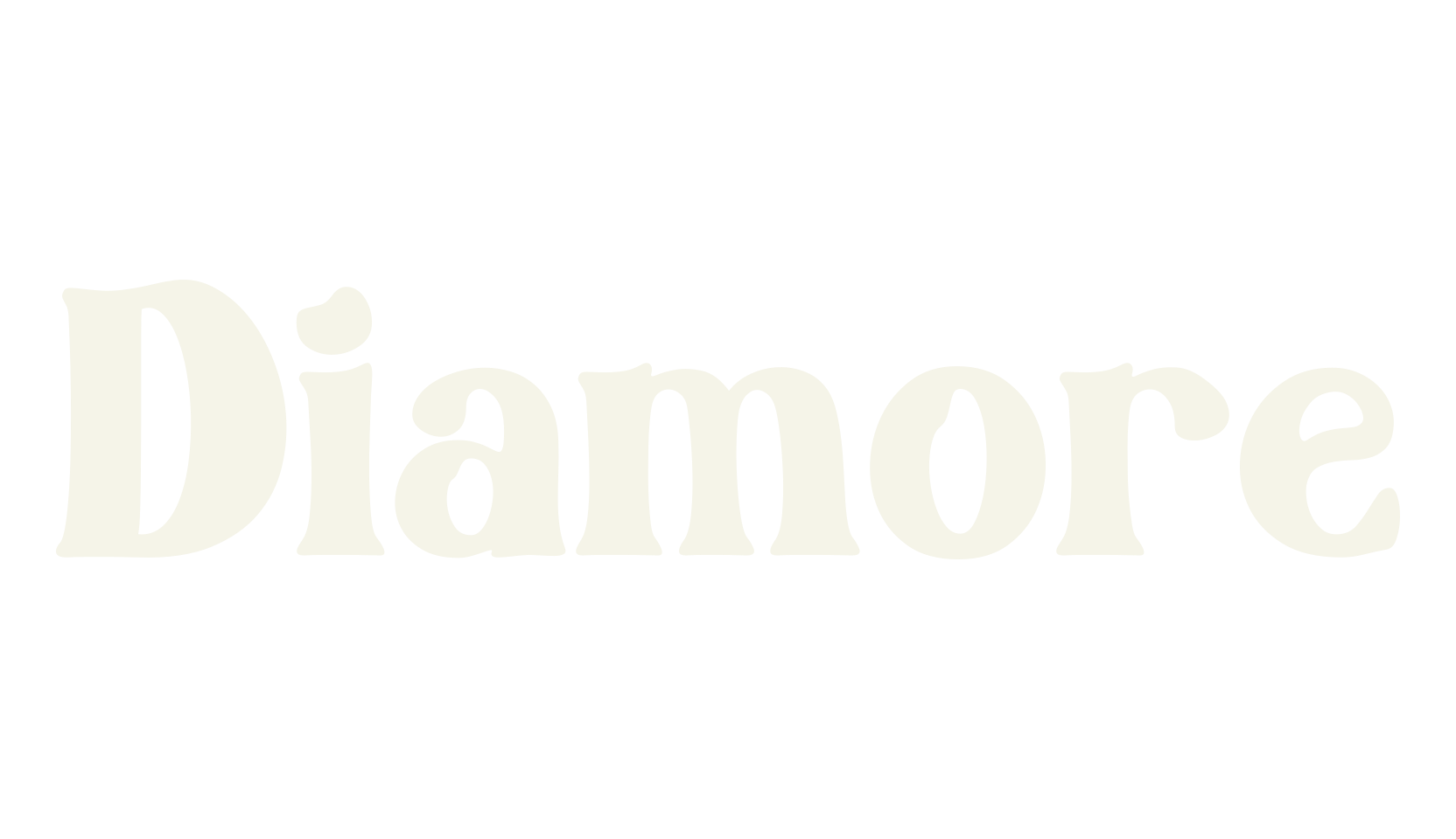 Diamore, serif font preview