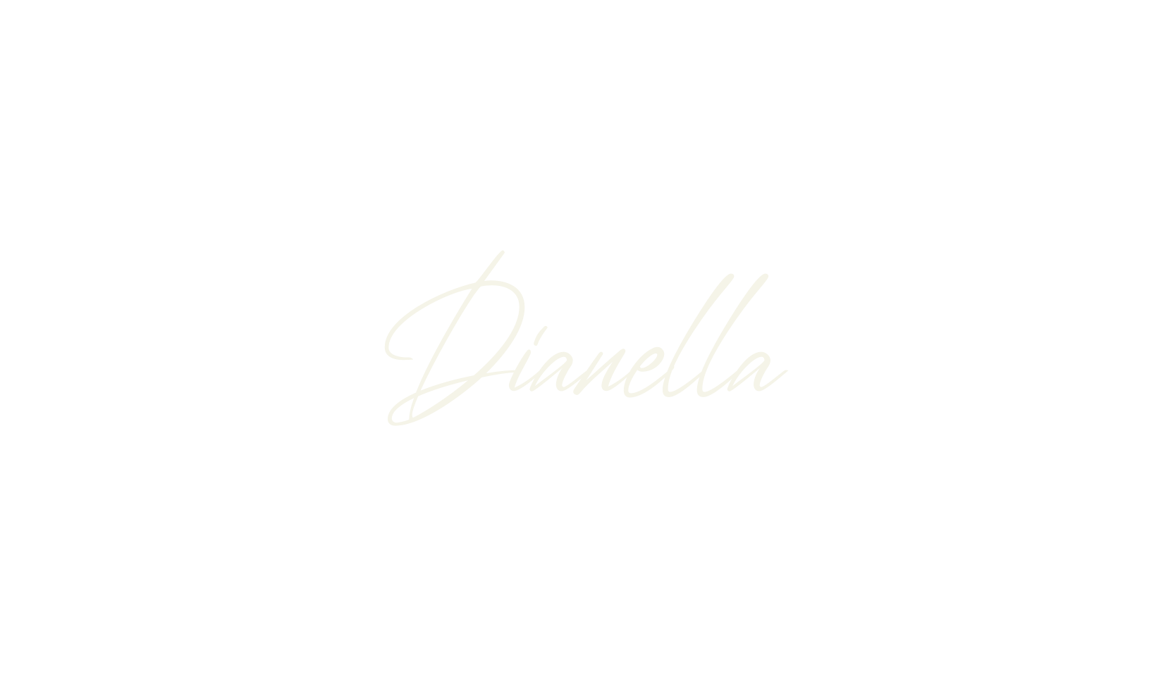 Dianella, handwritten font preview