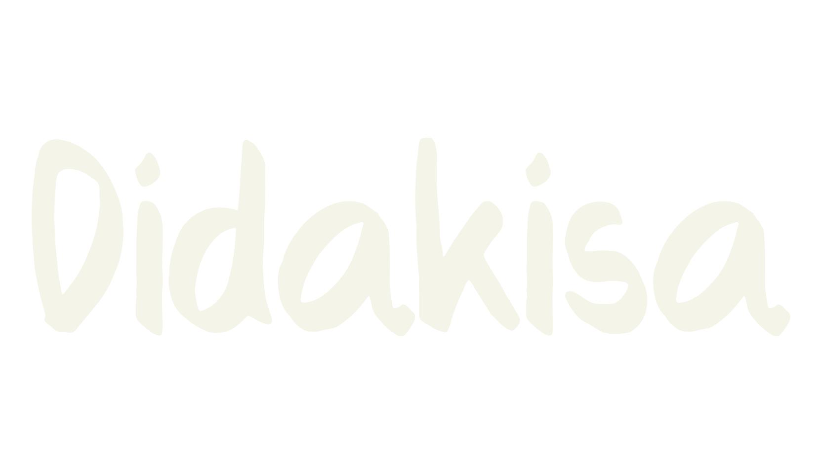 Didakisa, script font preview