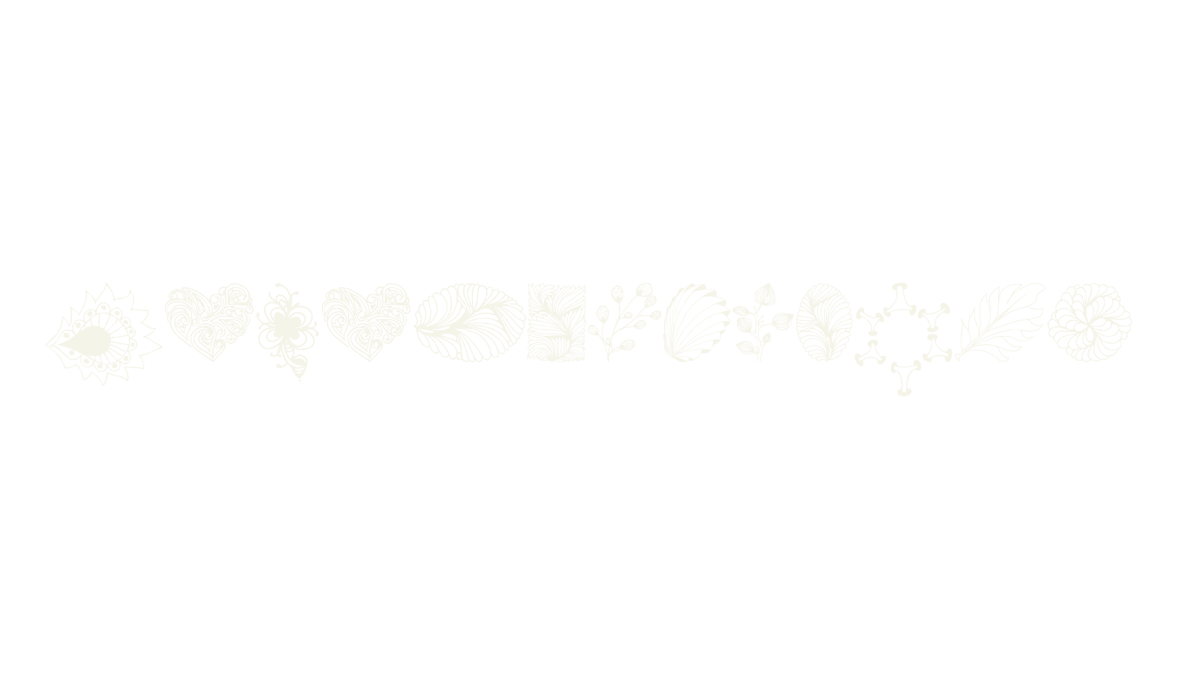 DigiStampsOne, dingbats font preview