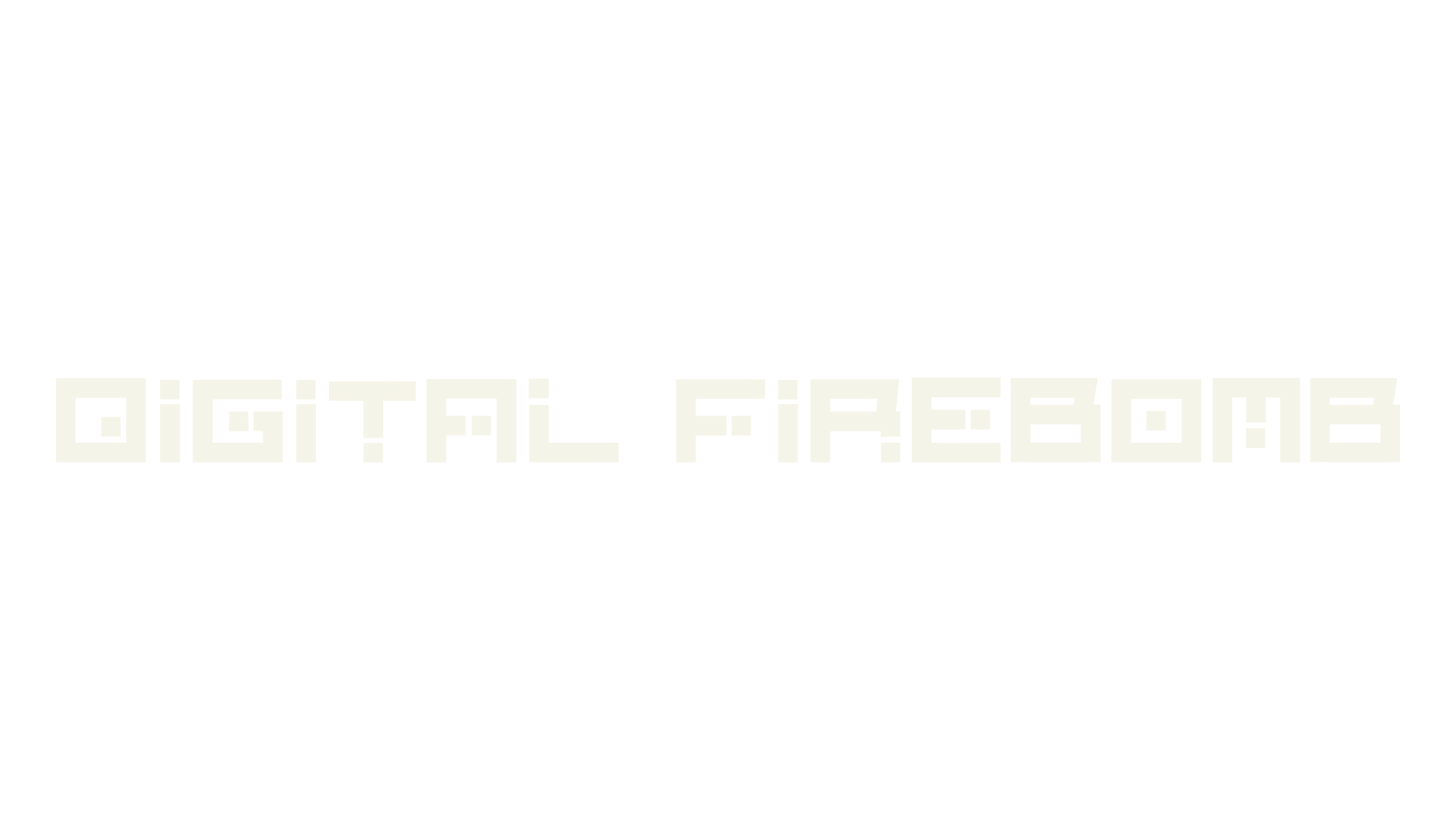 Digital Firebomb, display market font preview