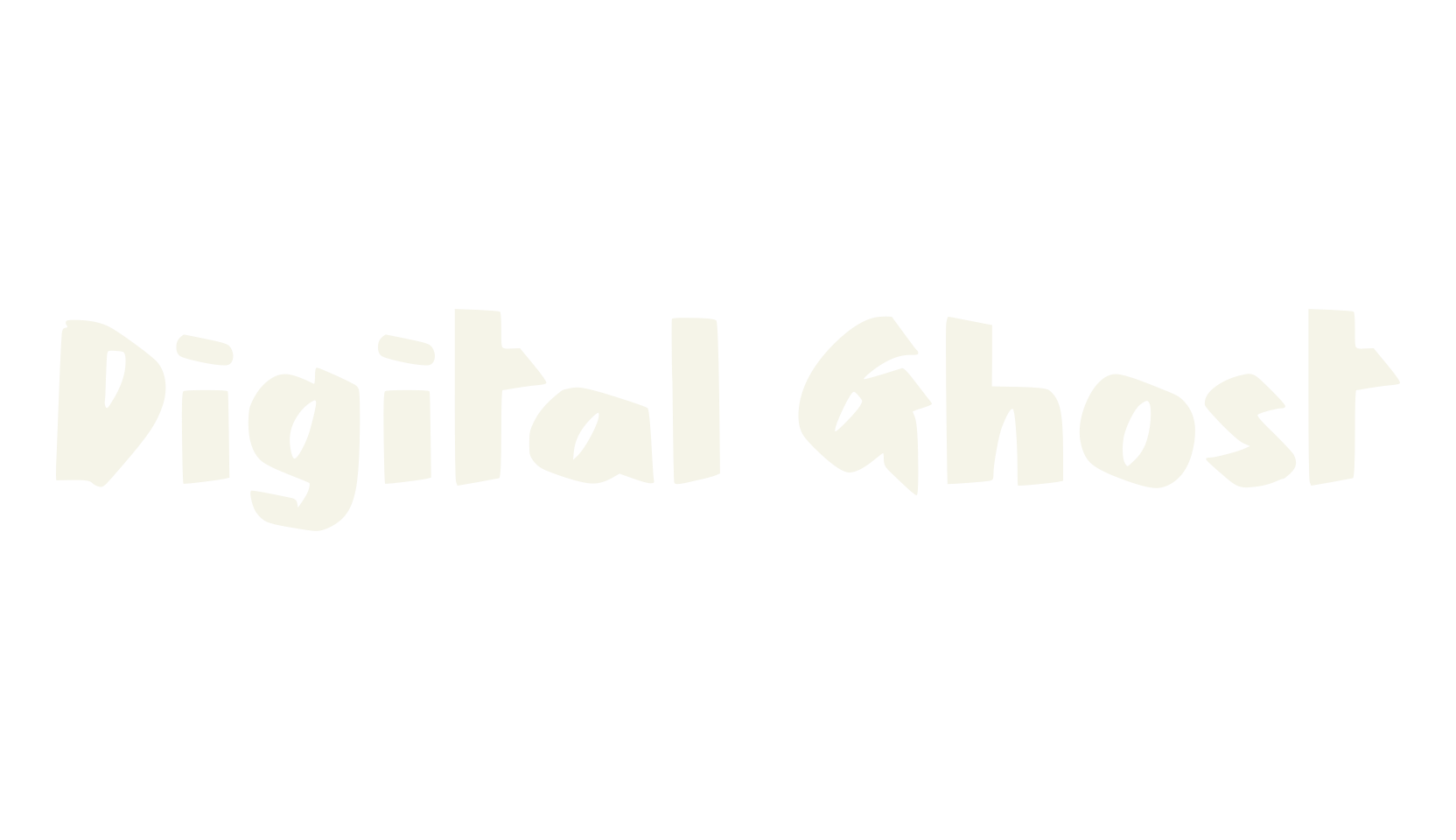Digital Ghost, fashion script font preview