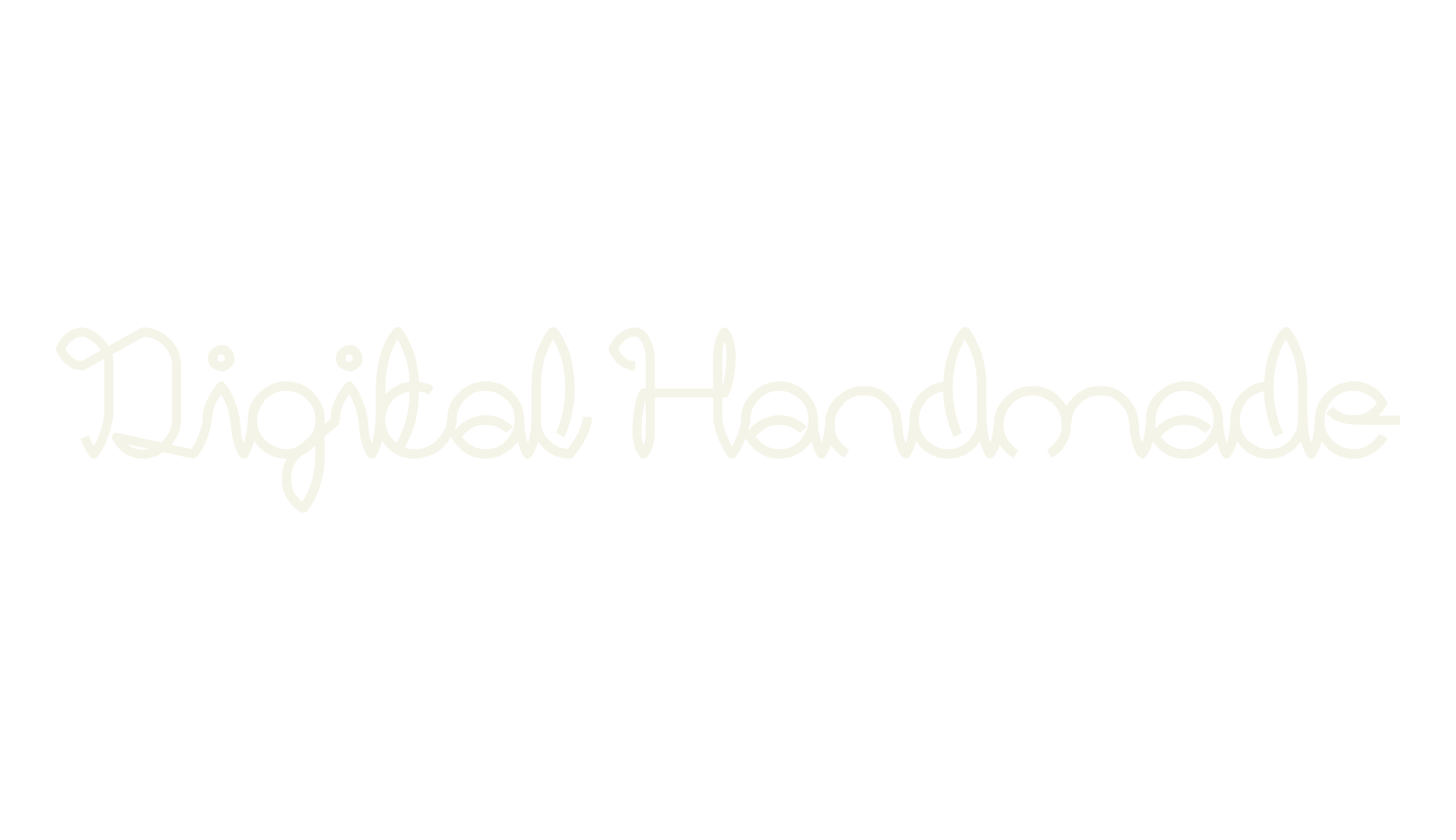 Digital Handmade, fashion script font preview