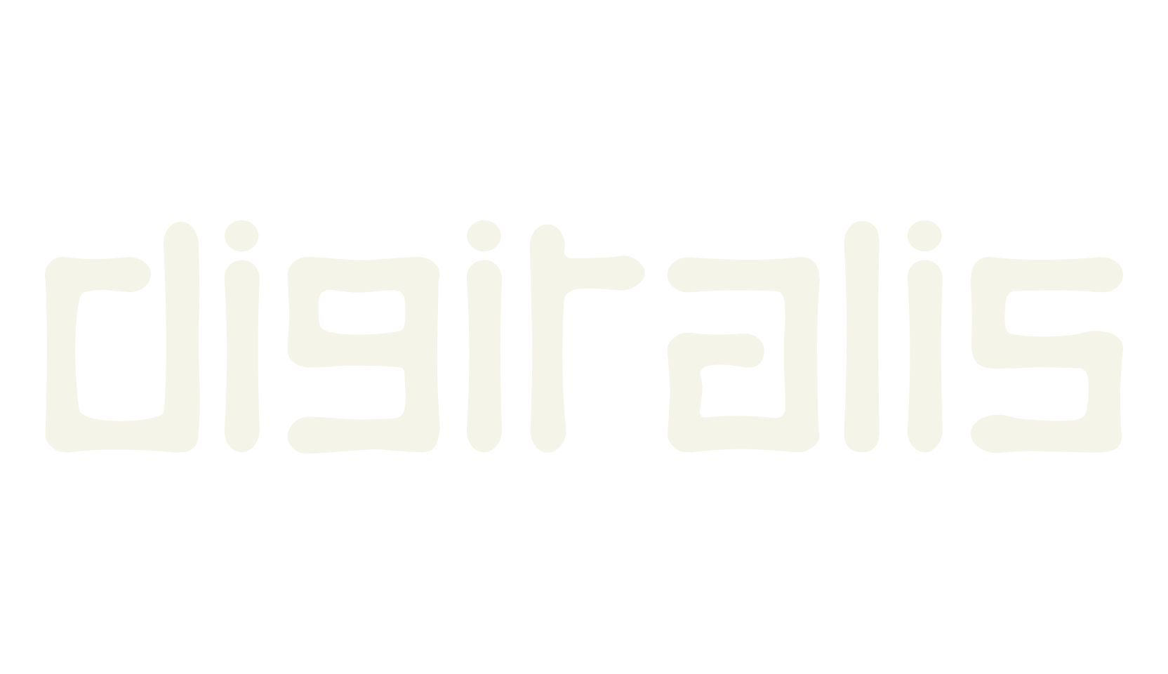 Digitalis, square font preview