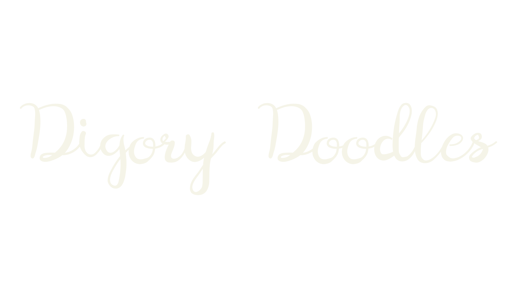 Digory Doodles, cursive font preview