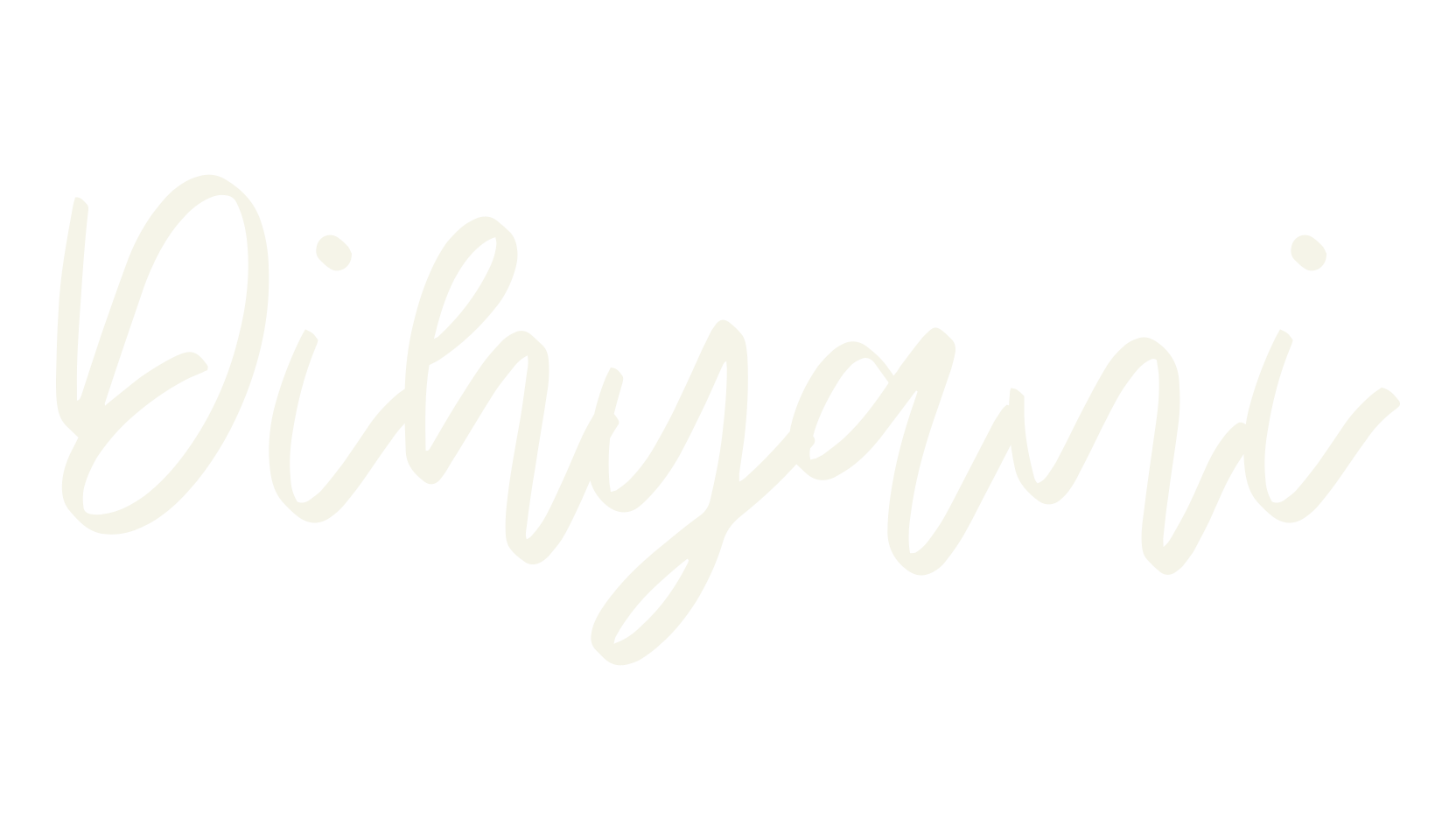 Dihyani, calligraphy font preview