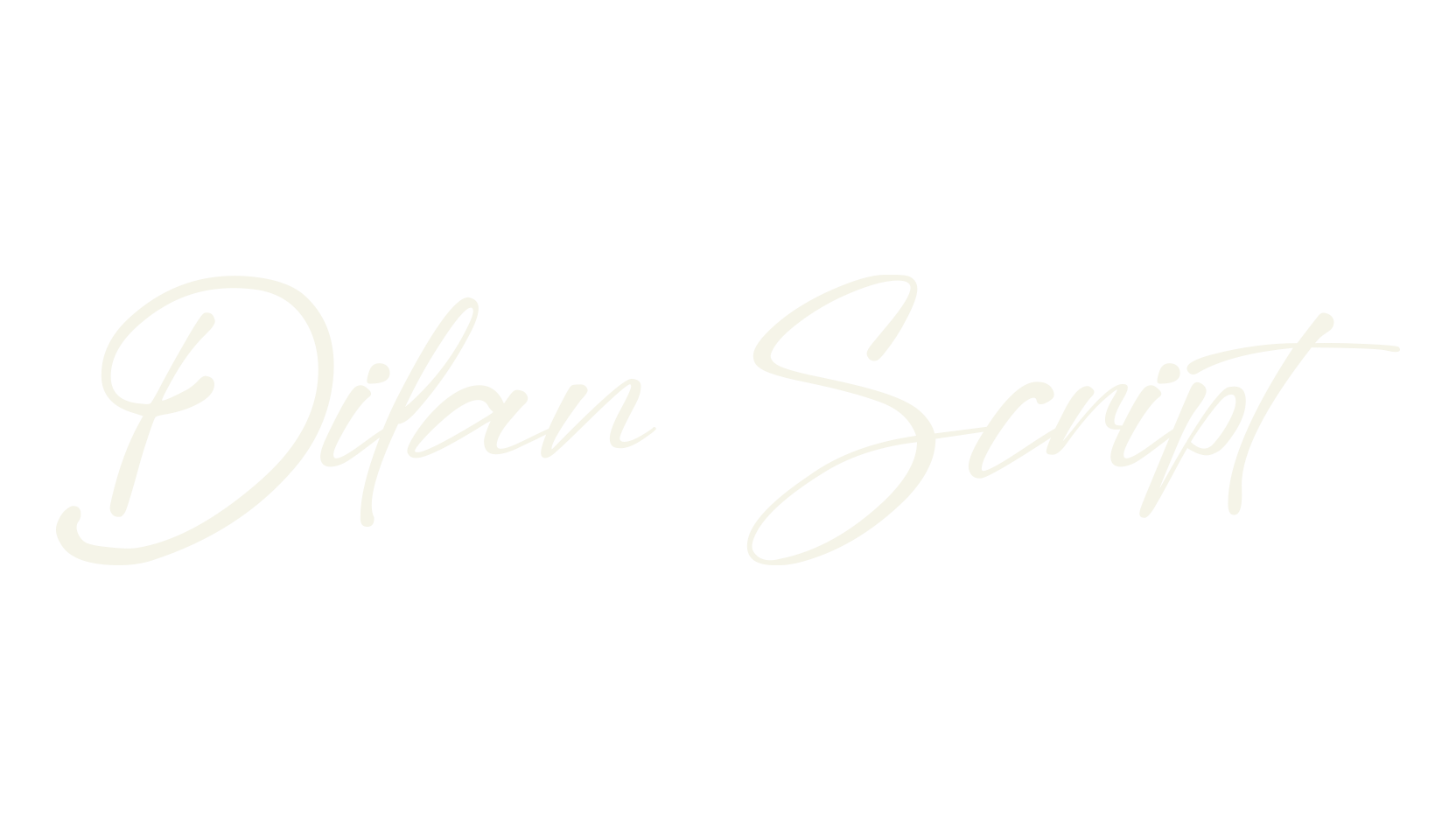 Dilan Script, hand drawn font preview