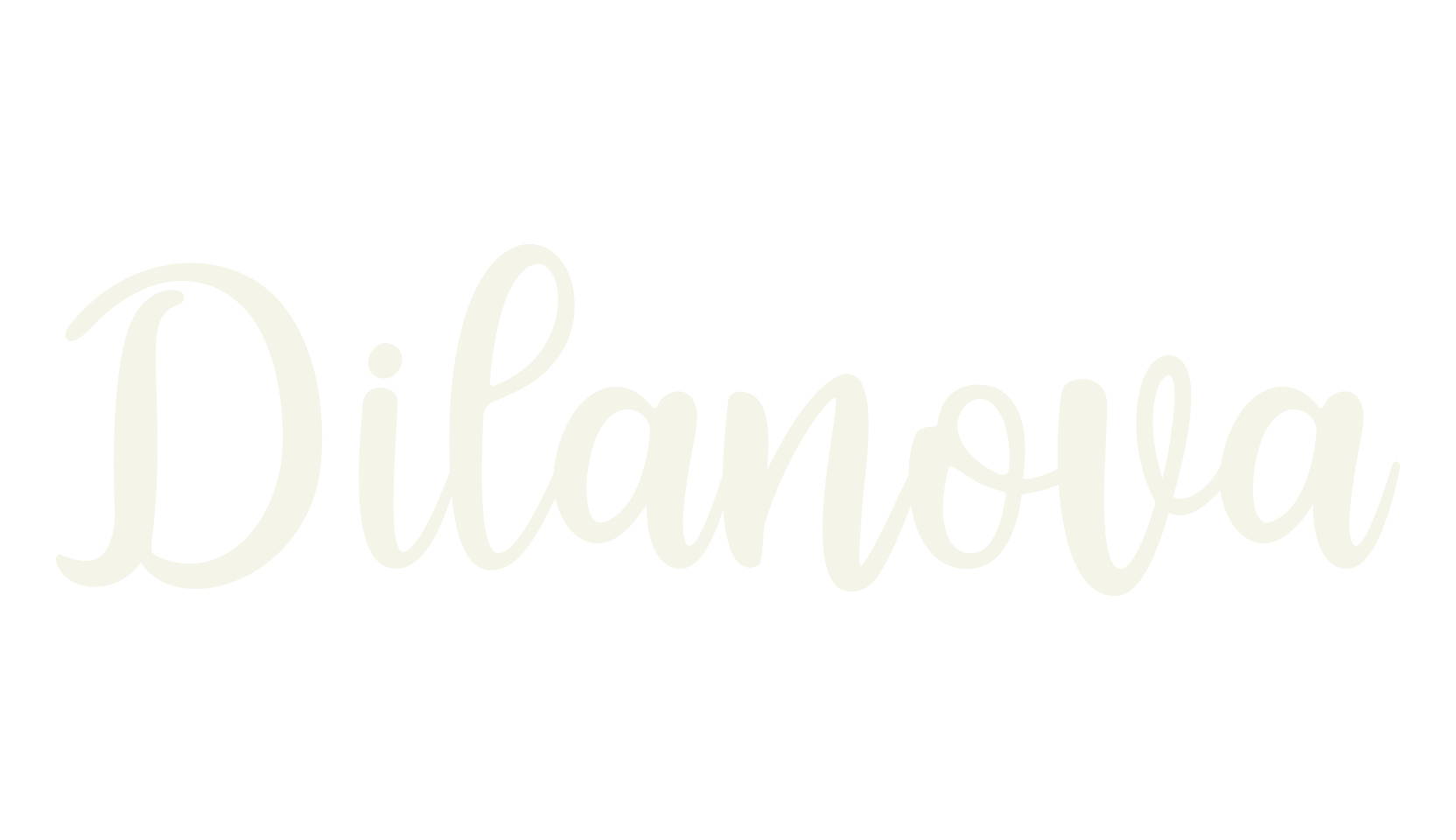 Dilanova, girly font preview