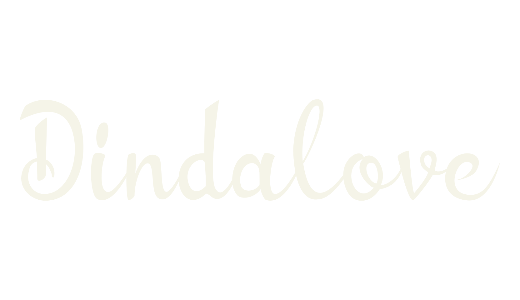 Dindalove, calligraphy font preview
