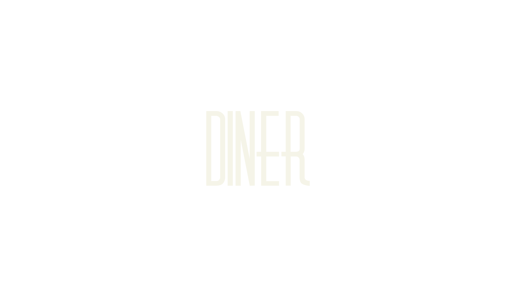 Diner, sans font preview