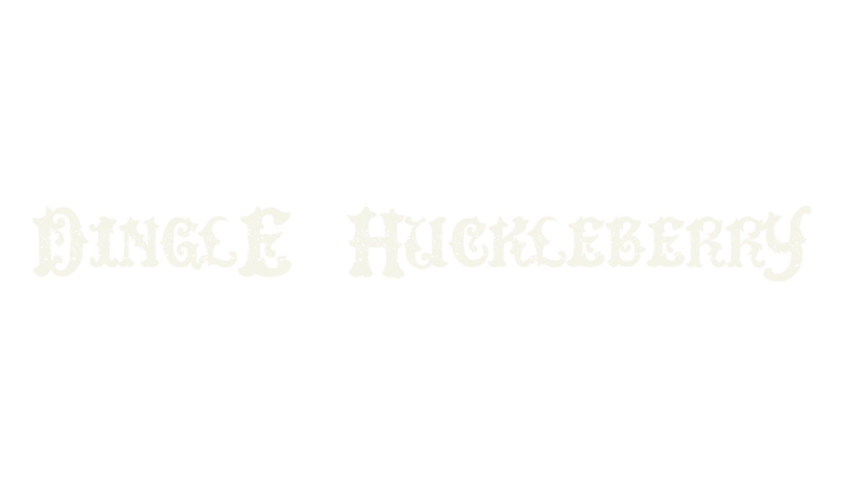 DinglE HuckleberrY, display market font preview