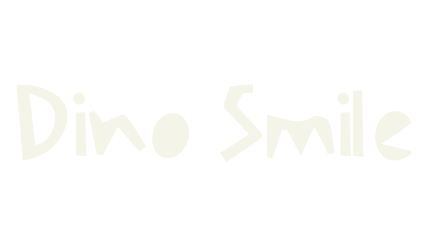 Dino Smile, fancy font preview