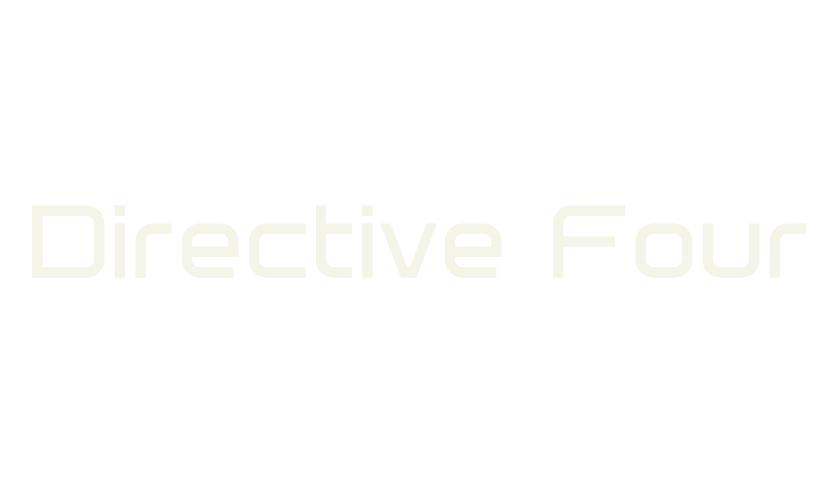 Directive Four, display market font preview