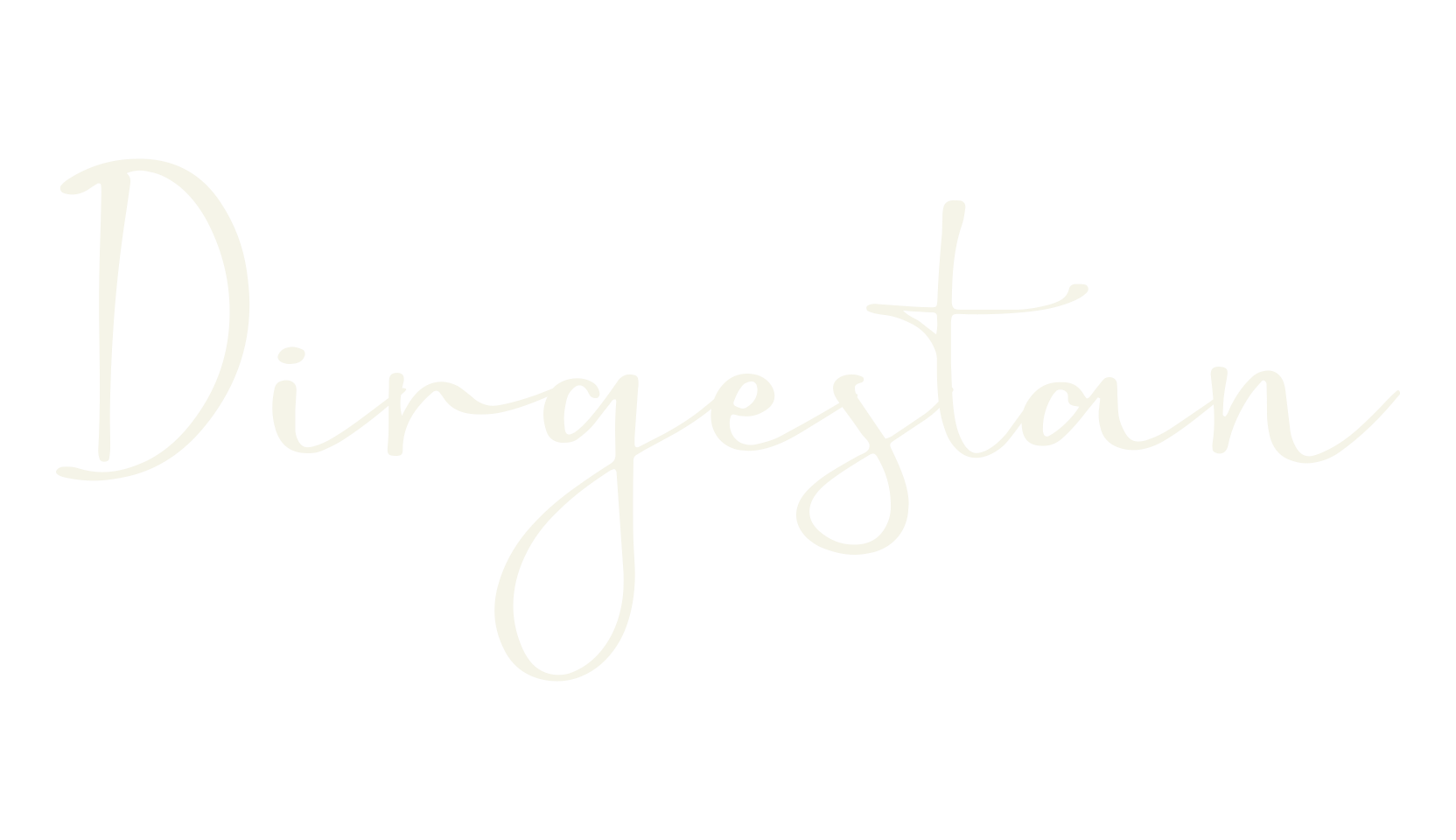 Dirgestan, fancy font preview