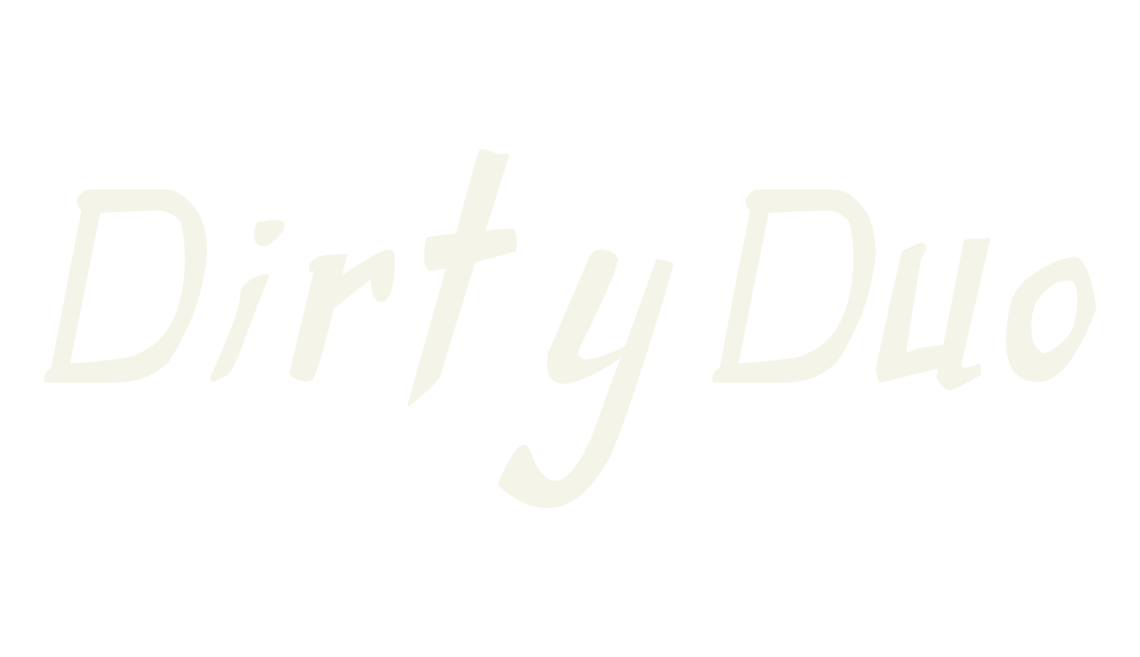 Dirty Duo, handwriting font preview