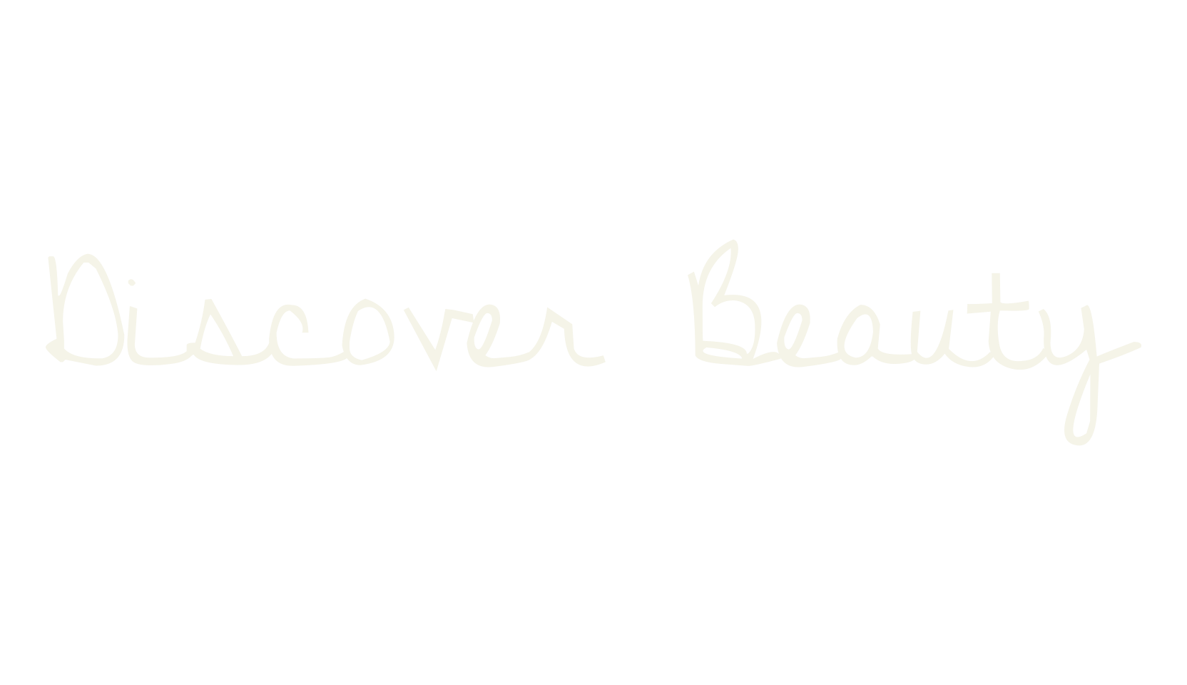 Discover Beauty, fashion script font preview