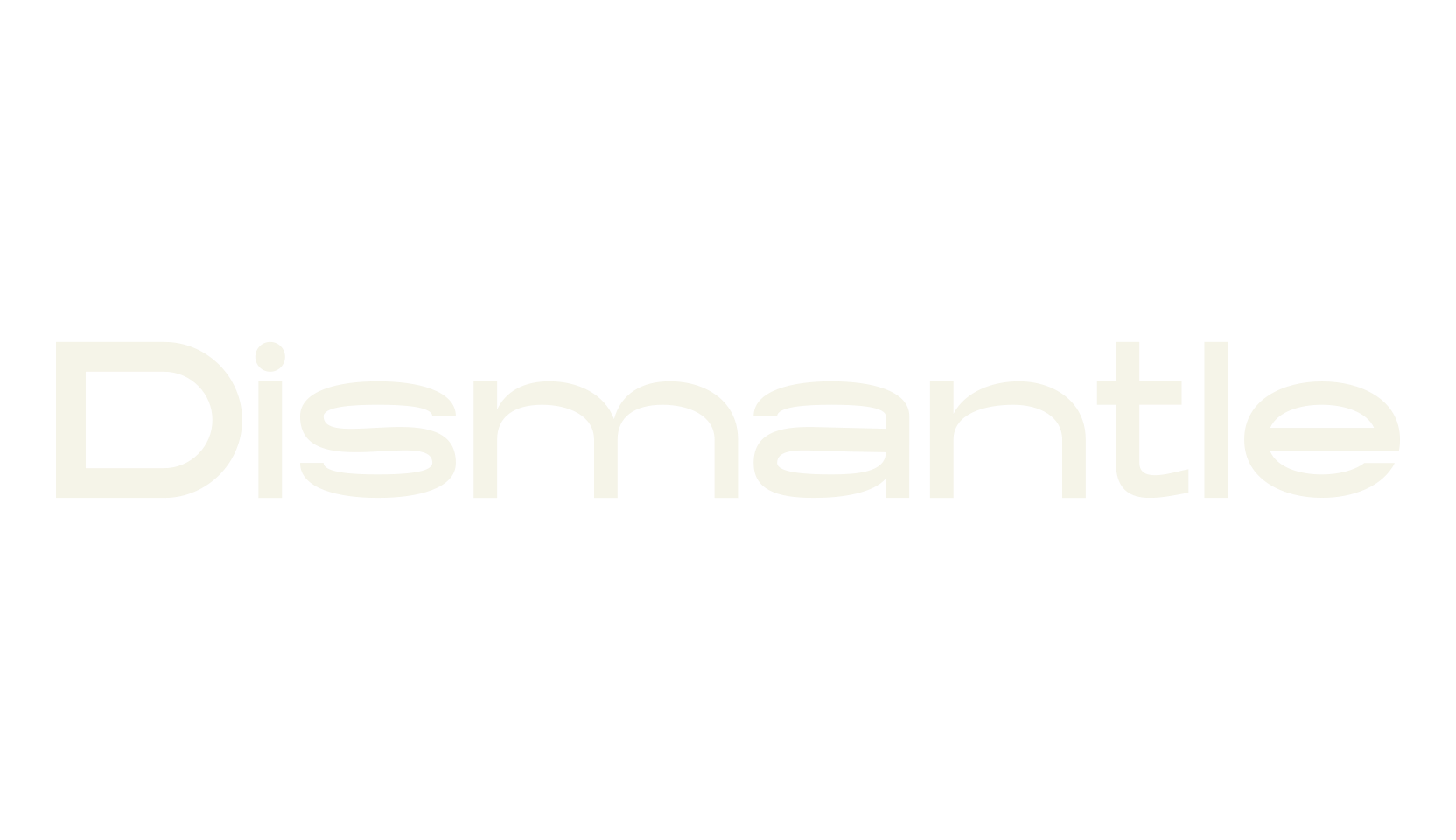 Dismantle, 1990s font preview