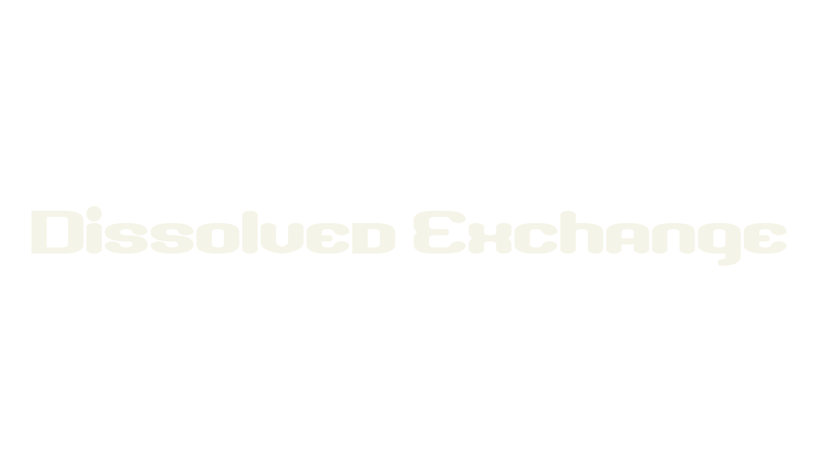 Dissolved Exchange, display market font preview